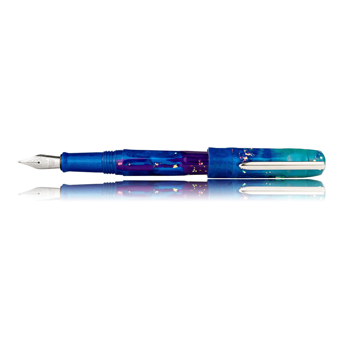 BENU Talisman Fountain Pen - Peacock Ore - Blesket Canada