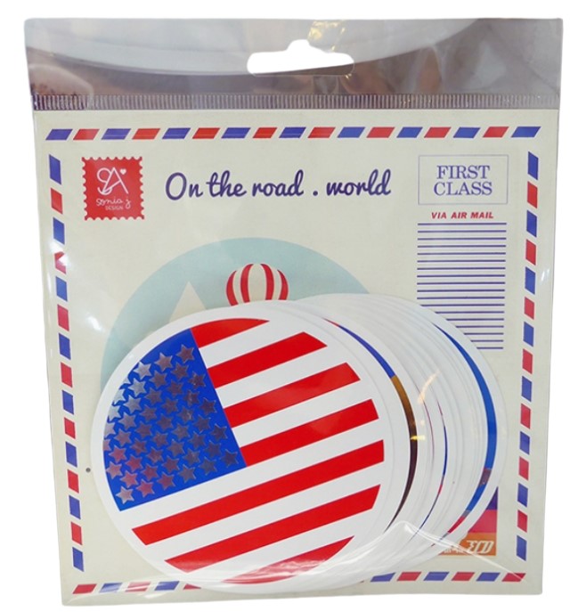 Suatelier Design Stickers – On the Road World - Blesket Canada