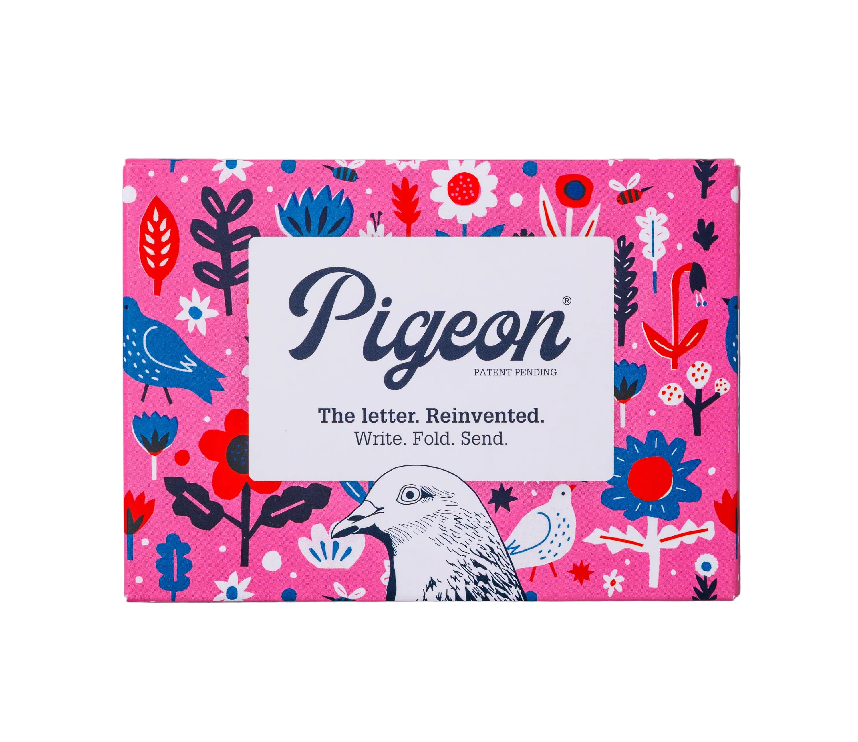 Fiesta Pigeon, Folding Stationery Letter Set - Pack of 6 - Blesket Canada