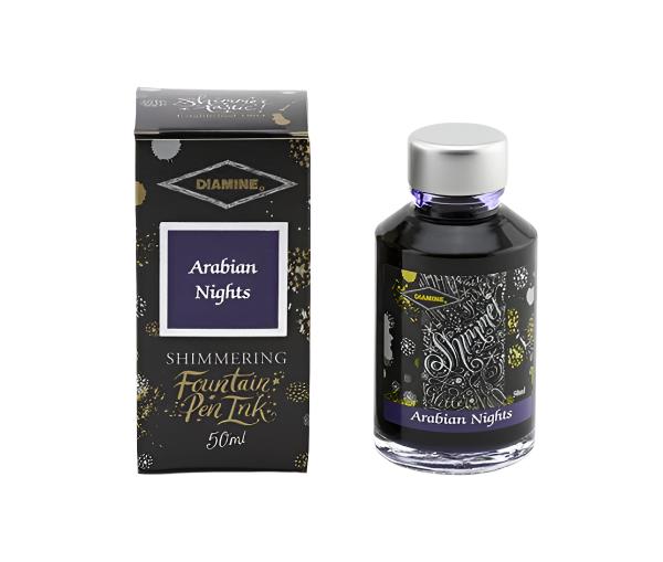 Diamine Inks 50ml Shimmering Ink Bottle - Arabian Nights - Blesket Canada