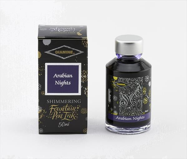 Diamine Inks 50ml Shimmering Ink Bottle - Arabian Nights - Blesket Canada