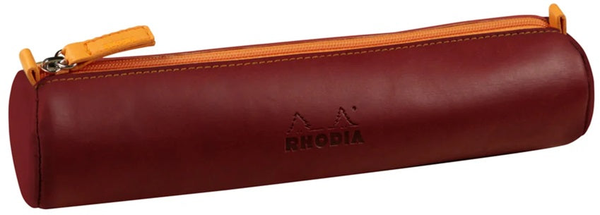 Rhodia Rhodiarama Round Pencil Case – Burgundy - Blesket Canada