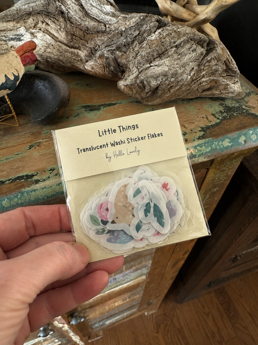 Hello Lovely Little Things – Translucent Washi Sticker Flakes - Blesket Canada