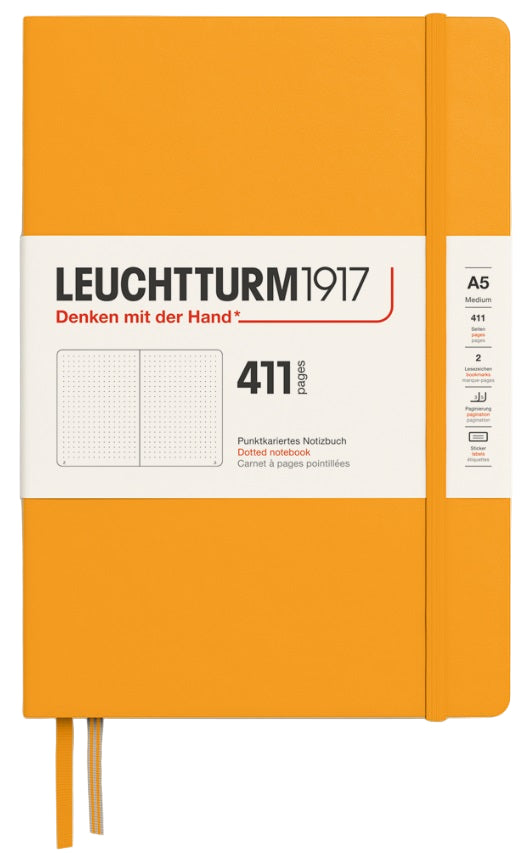 LEUCHTTURM1917 Hardcover Notebook Dotted Medium A5 - Rising Sun - Blesket Canada