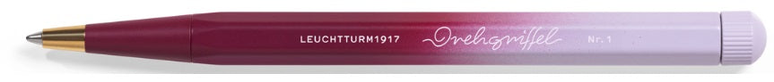 Drehgriffel Nr. 1 Gradient Edition Ballpoint Pen – Port Red/Lilac - Blesket Canada