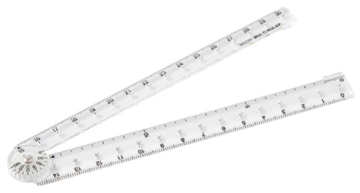 Midori Multi Ruler 30cm - Transparent - Blesket Canada
