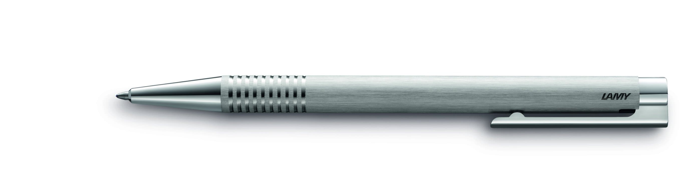 Logo Brushed Ballpoint Pen - Blesket Canada