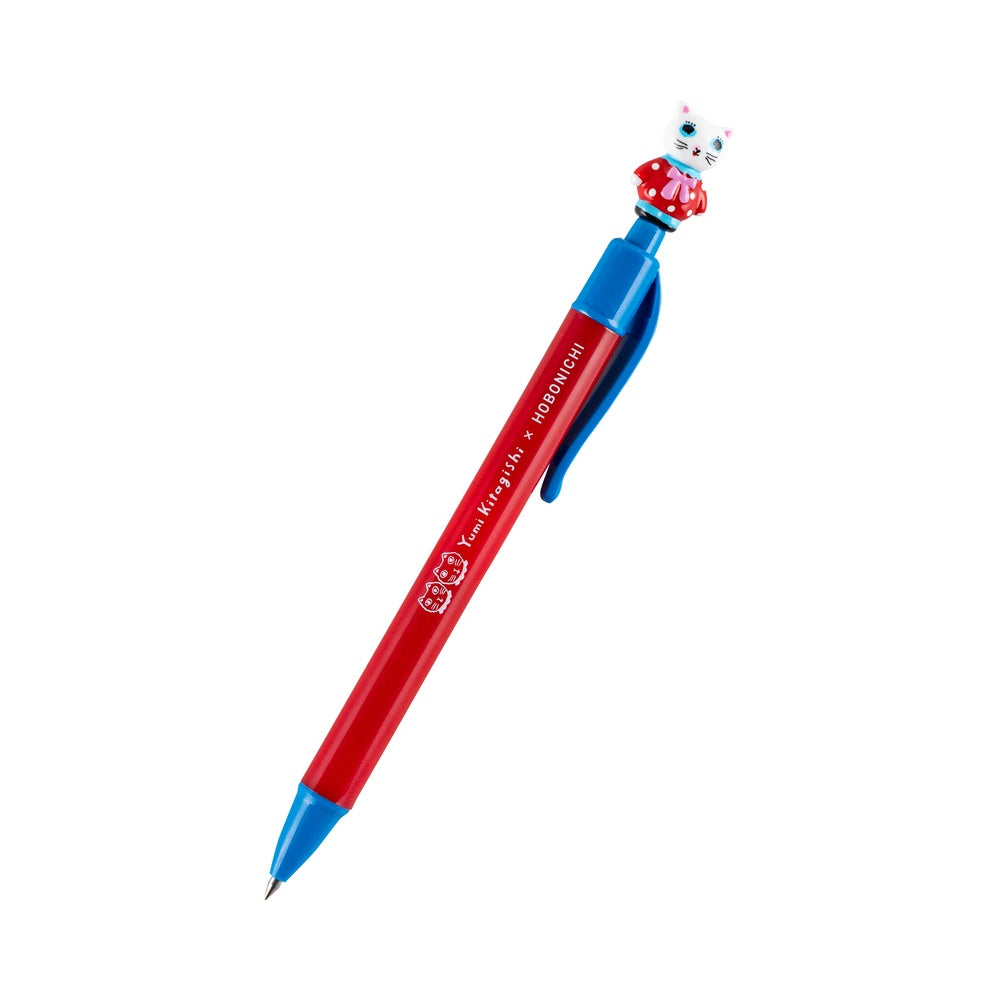 Hobonichi 2026 Yumi Kitagishi Ballpoint Pen – White Cat - Blesket Canada