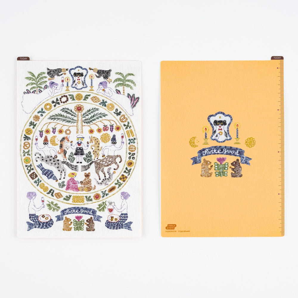 Hobonichi Pencil Board - Iyo Okumi: Happy Tea Time - Taste Good - A5 - Blesket Canada