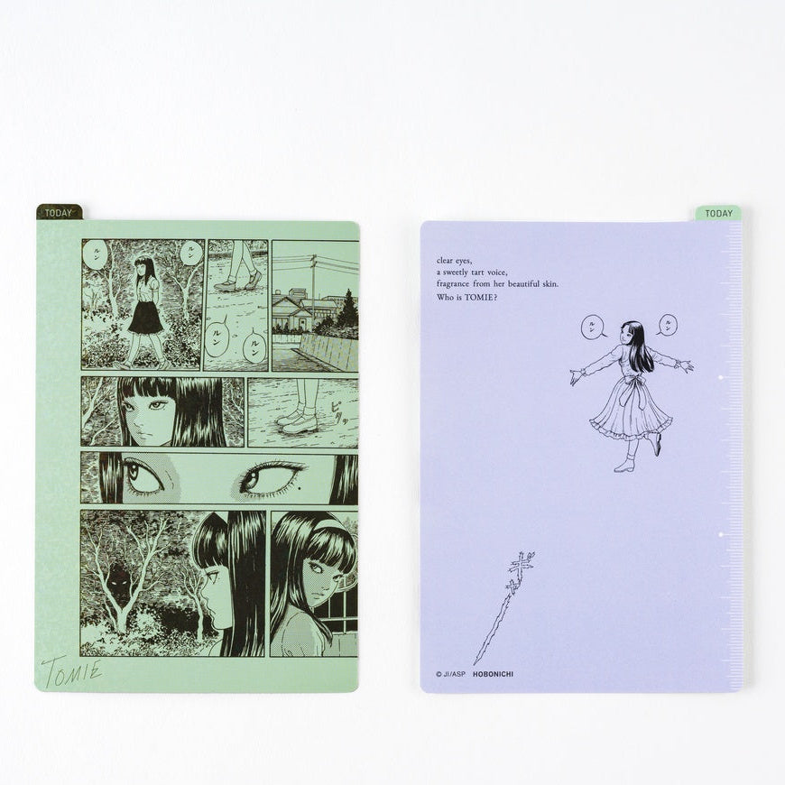 Hobonichi Pencil Board - Junji Ito: Tomie - Green - A6 - Blesket Canada