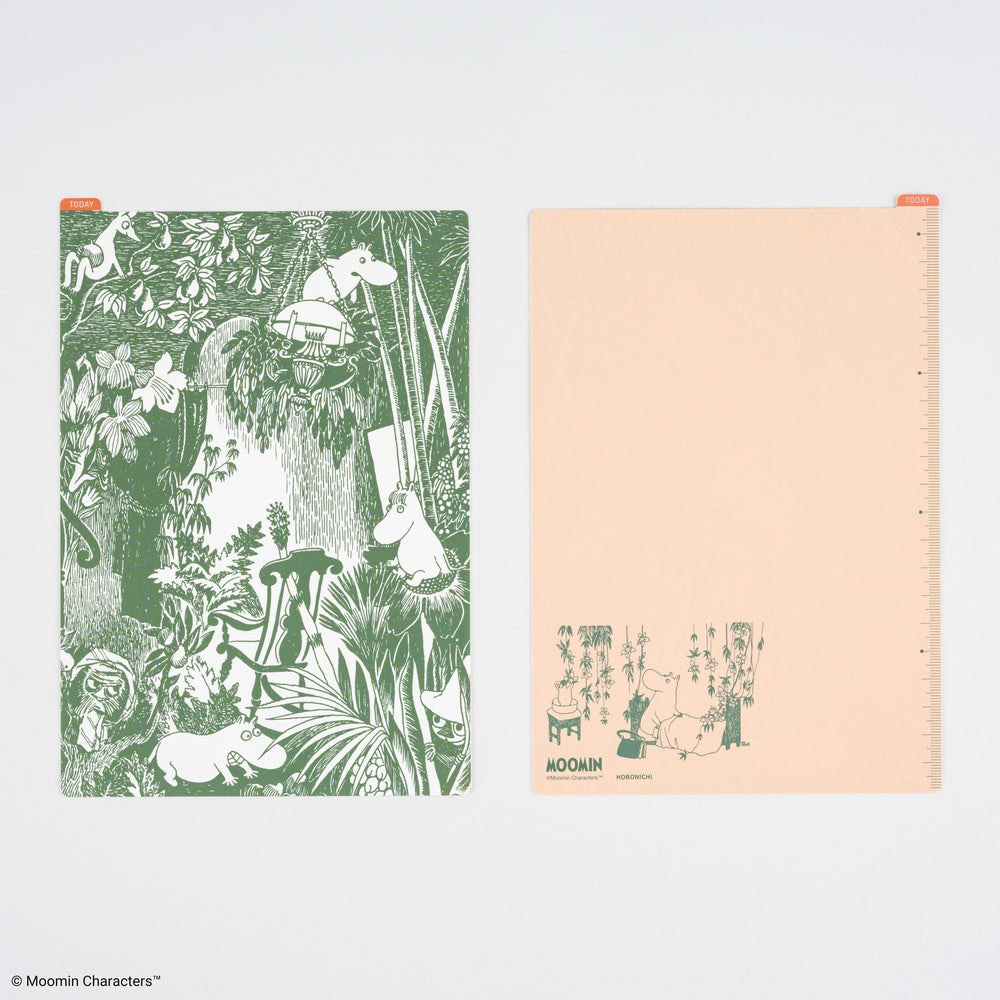 Hobonichi Moomin Pencil Board for A5 Size – Jungle Game