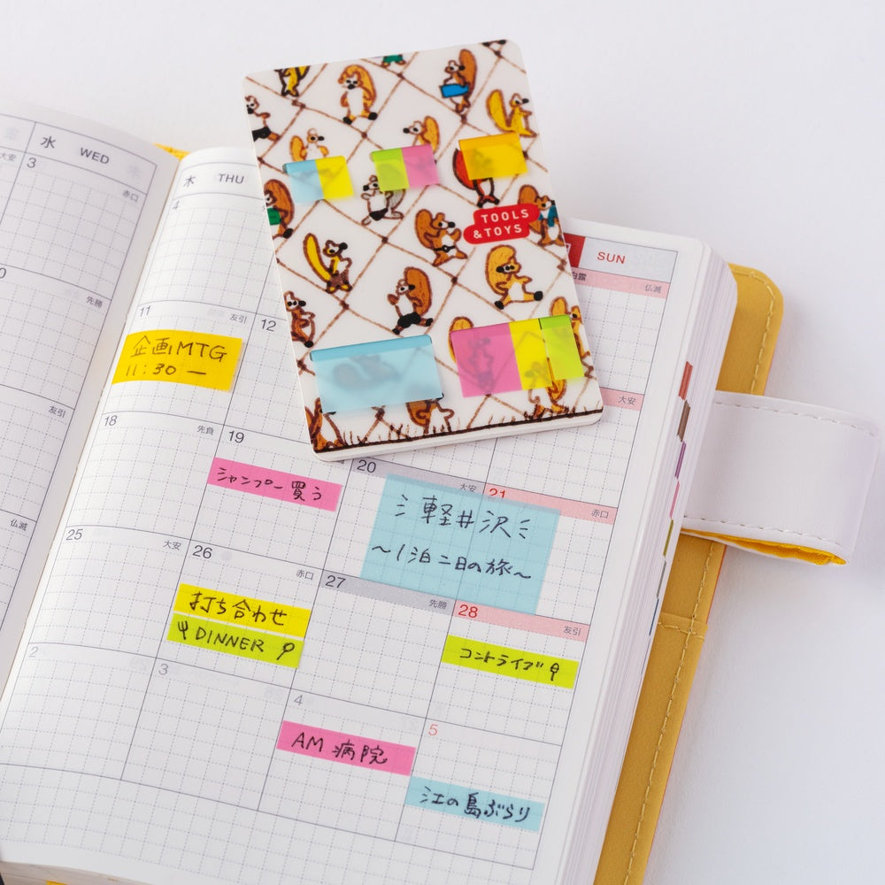 Hobonichi Translucent Sticky Notes – Taking a Break 100% ORANGE - Blesket Canada