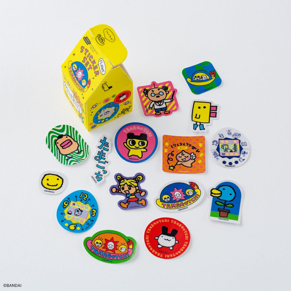 Hobonichi Techo 2026 - Tamagotchi Flake Stickers - Set of 3 Boxes - Blesket Canada