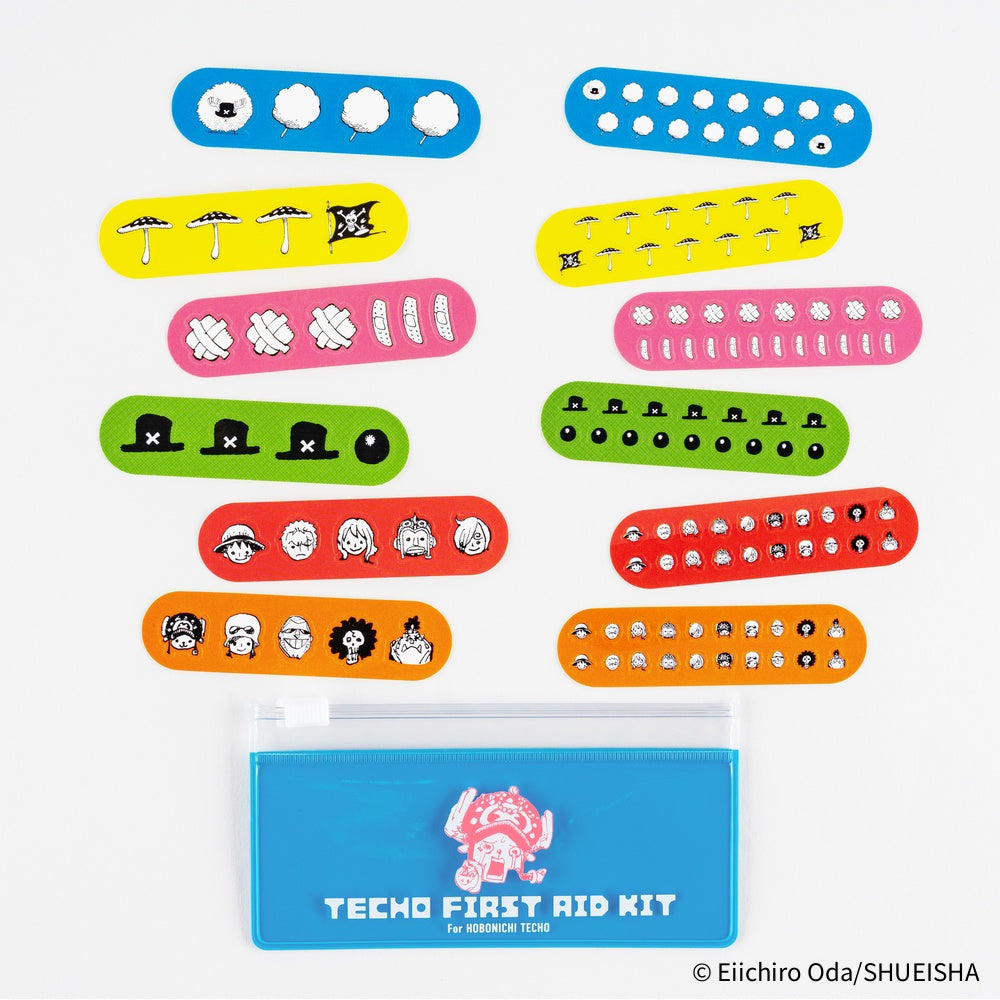 Hobonichi One Piece Magazine - Chopper's Techo First Aid Kit Stickers - Blesket Canada
