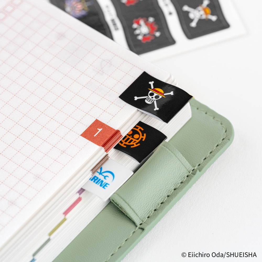 Hobonichi One Piece Magazine - Pirate Flag Index Stickers - Blesket Canada