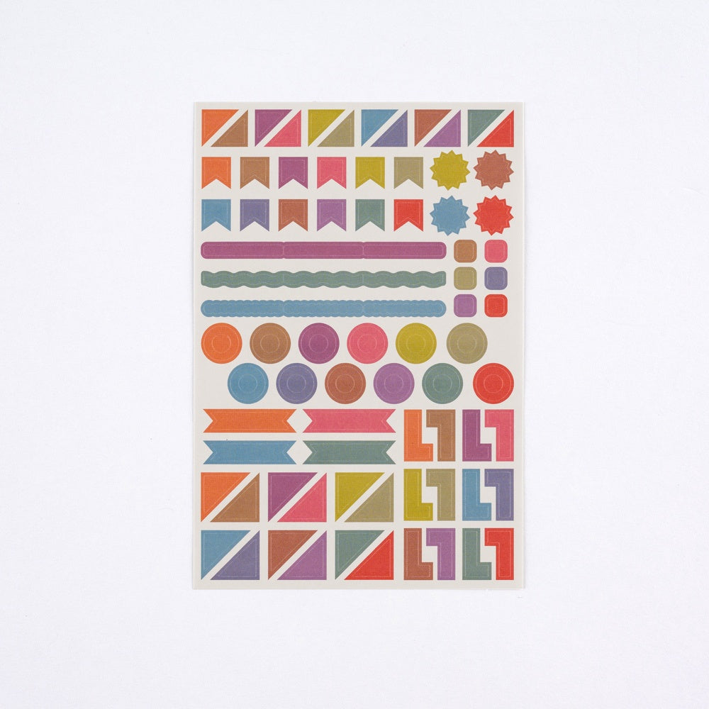 Hobonichi 2026 Tsuki no IRO Sticker Set - Schedule - Blesket Canada