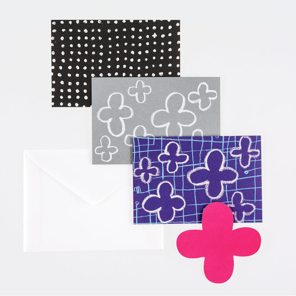 Hobonichi 2026 Postcard Set – Makoto Matsubayashi Floral Collection (Set of 4) - Blesket Canada