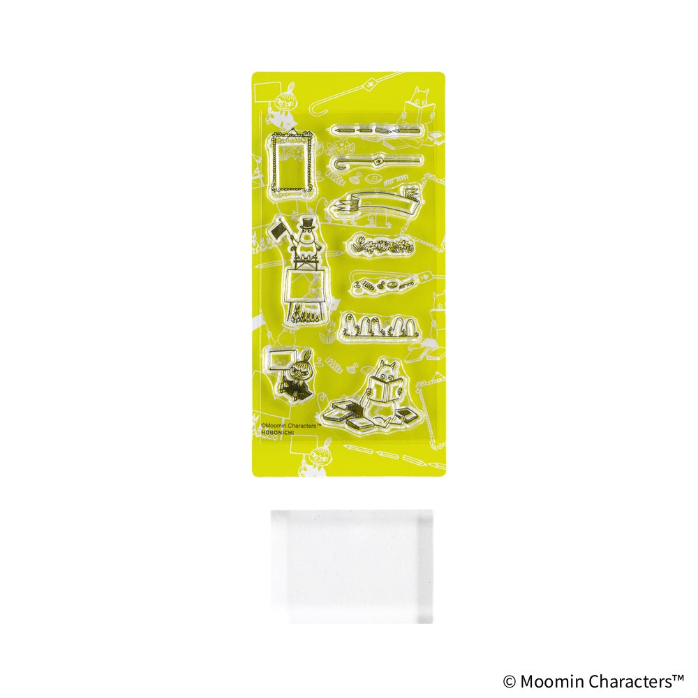 Hobonichi Moomin Clear Stamp – Moomin (Frame) - Blesket Canada
