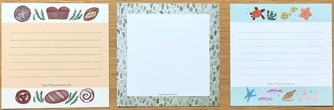 4legs Writing Paper – Super Deluxe Cat Memo (60 Sheets) - Blesket Canada