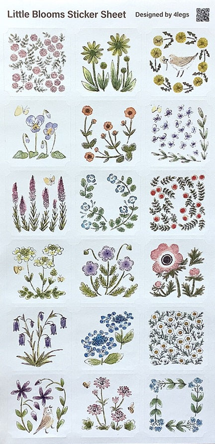 4legs Planner Stickers – Small Plants and Flowers - Blesket Canada
