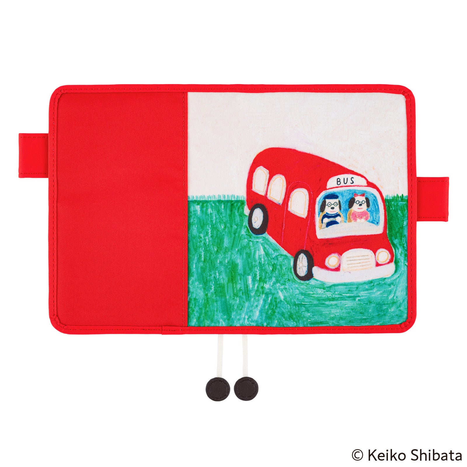 Hobonichi Techo 2025 - A6 Cover Only - Keiko Shibata: Bus management by Mr. and Mrs. Inoue - Blesket Canada