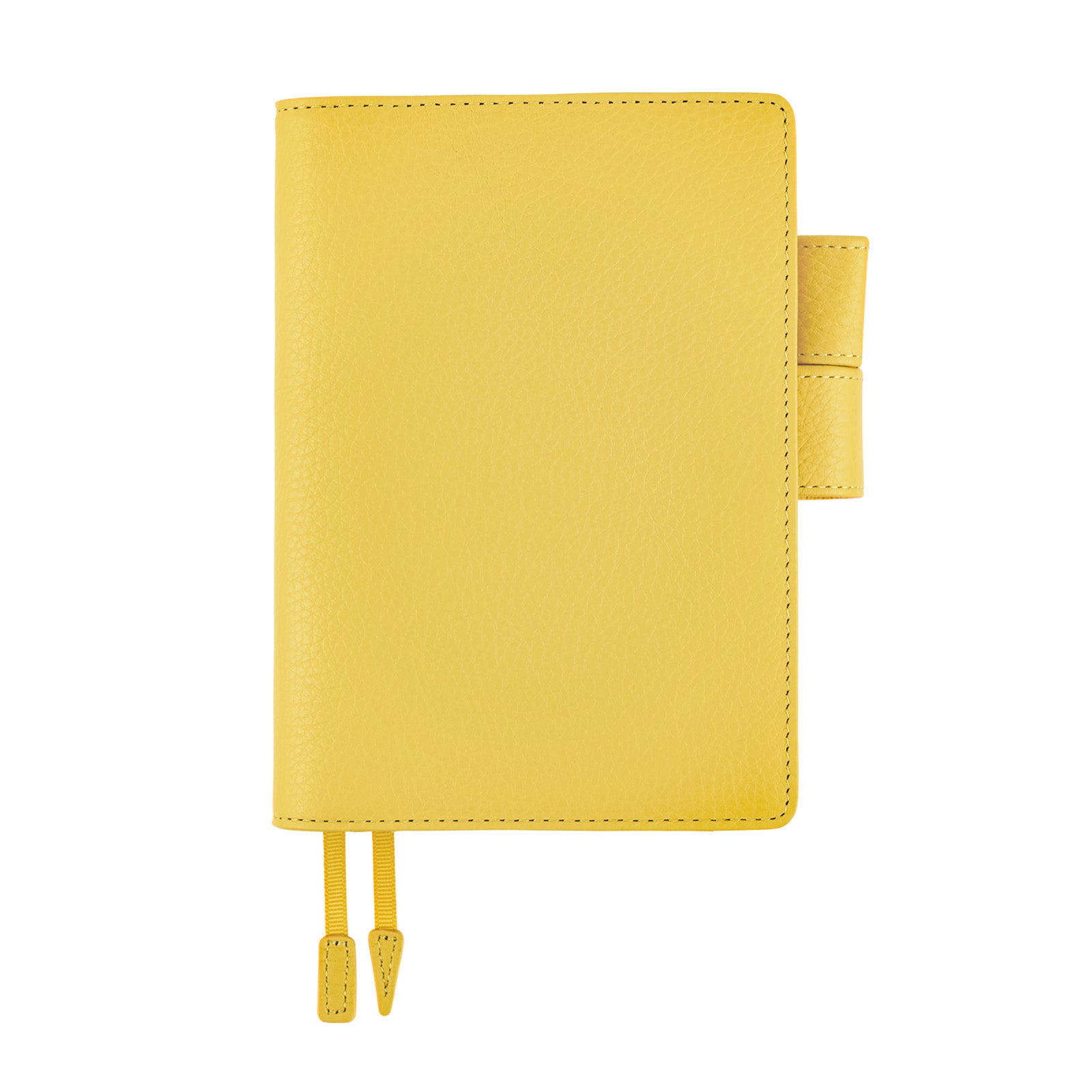 Hobonichi 5-Year Techo Leather Cover - A6 - Brilliant Yellow - Blesket Canada