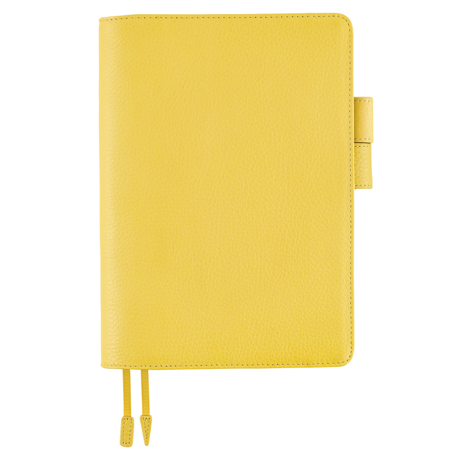 Hobonichi 5-Year Techo Leather Cover - A5 Cousin - Brilliant Yellow - Blesket Canada