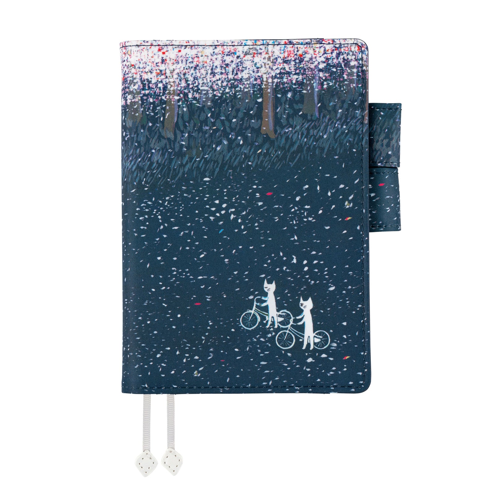 Hobonichi Techo 2025 Cover A6 - Hiroko Kubota: The Tone of Illuminated Flowers - Blesket Canada