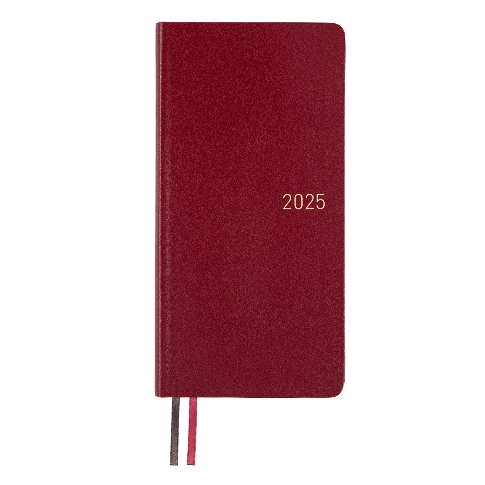 Hobonichi Techo Weeks English 2025 - Leather: Pomegranate - Blesket Canada