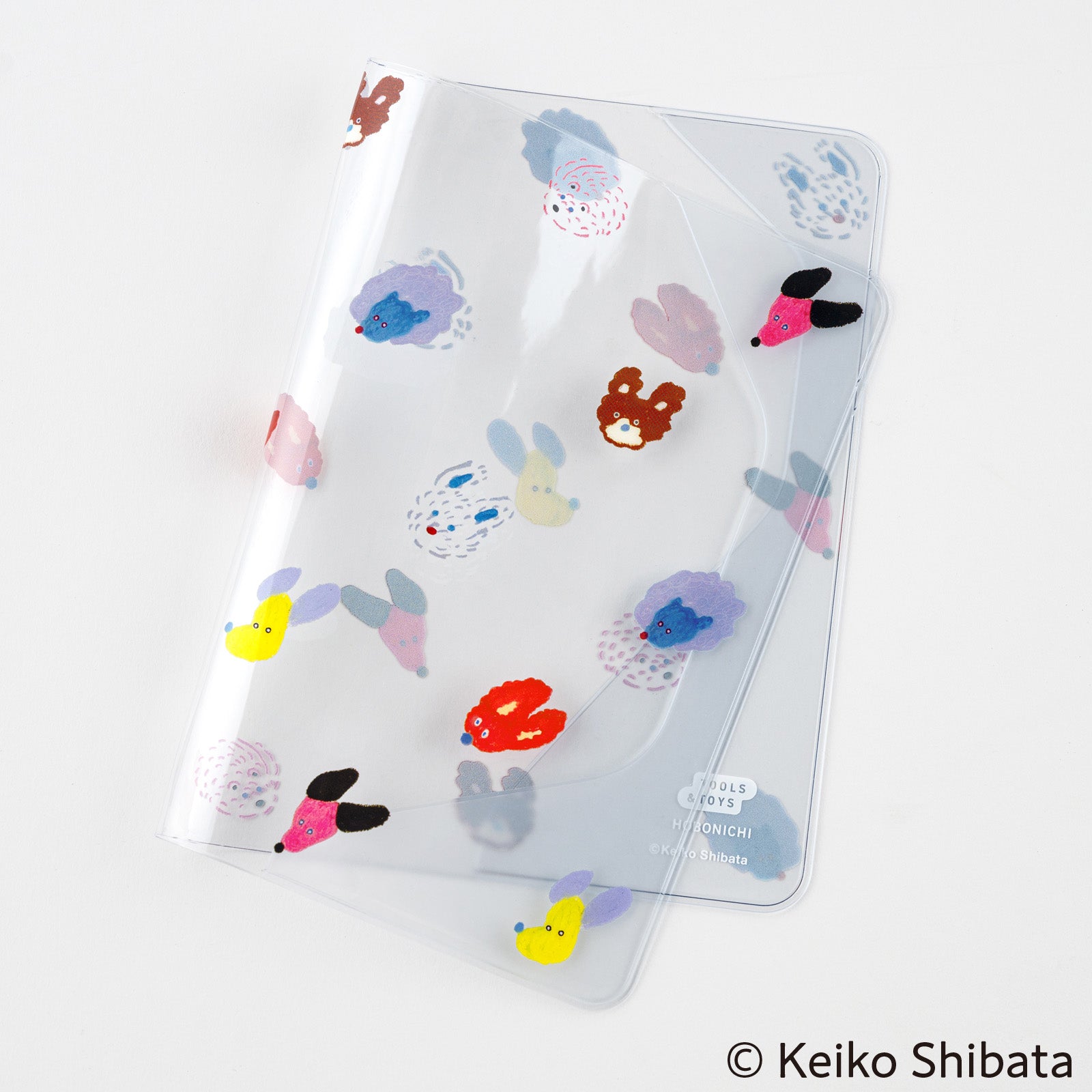 Hobonichi Keiko Shibata: Cover on cover - A6 (Dog Ears Fluttering in the Wind - Blesket Canada