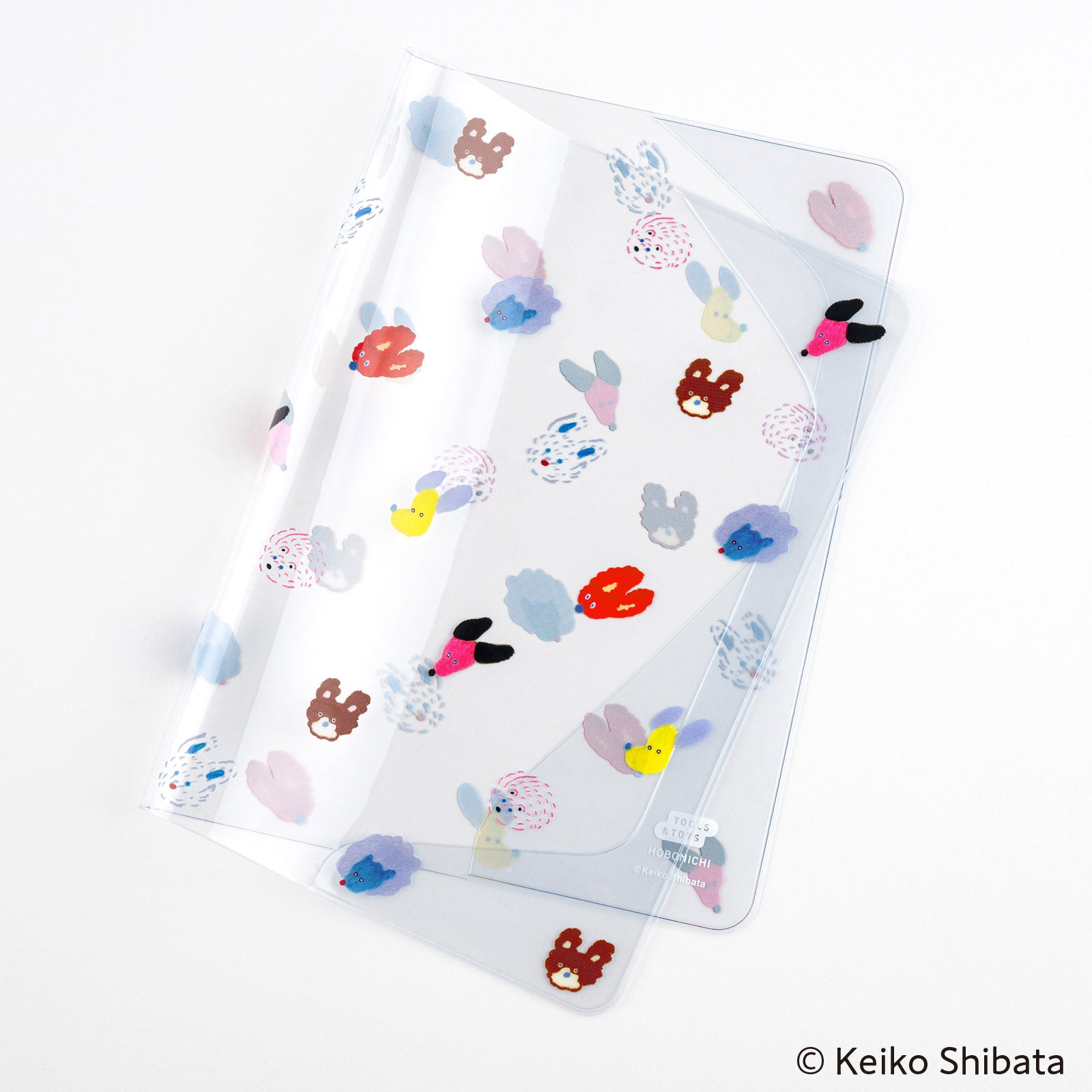 Hobonichi Keiko Shibata: Cover on cover - A5 (Dog Ears Fluttering in the Wind