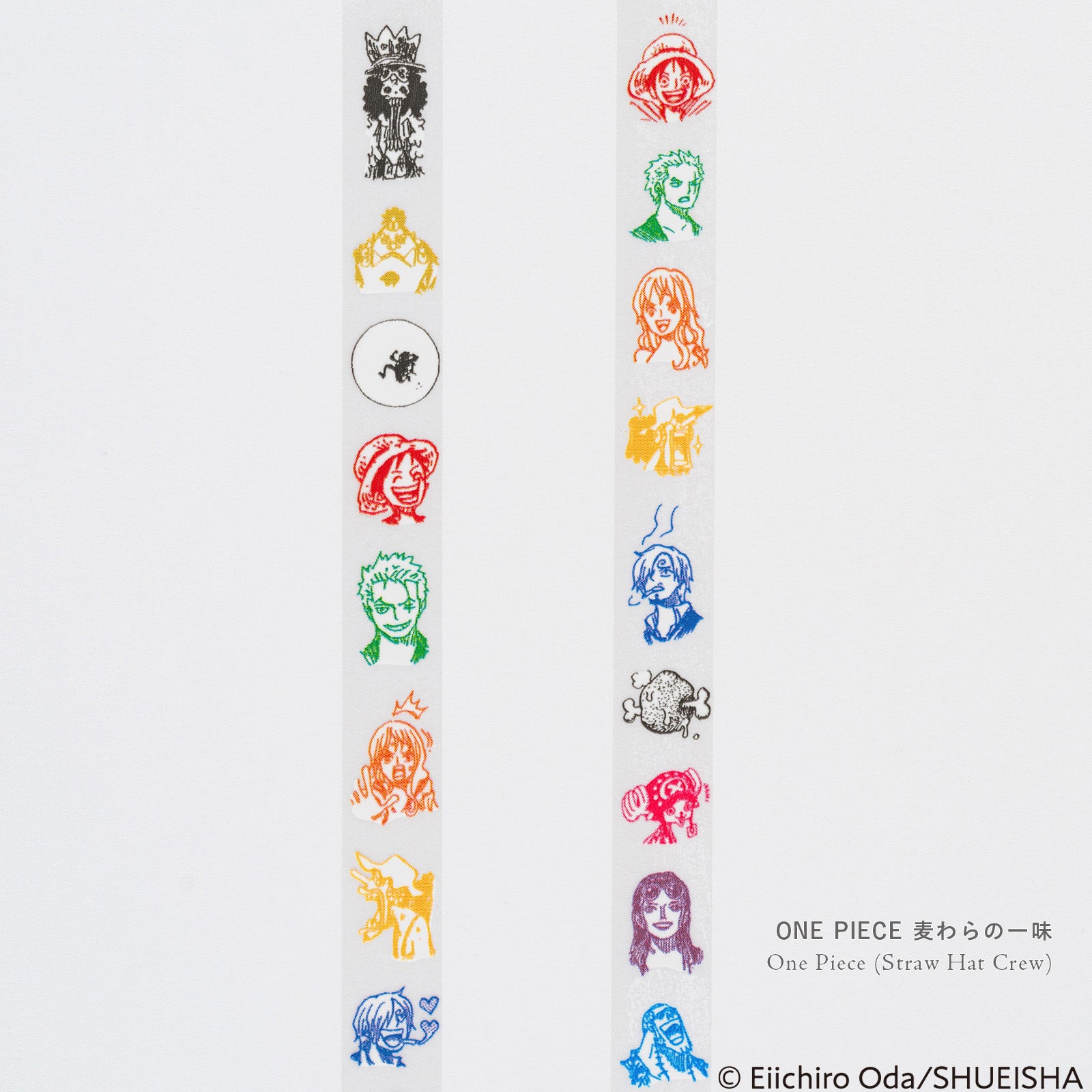 Plus X Hobonichi Techo - Deco Rush Sticker Tape - One Piece (Straw Hat Crew) - Blesket Canada