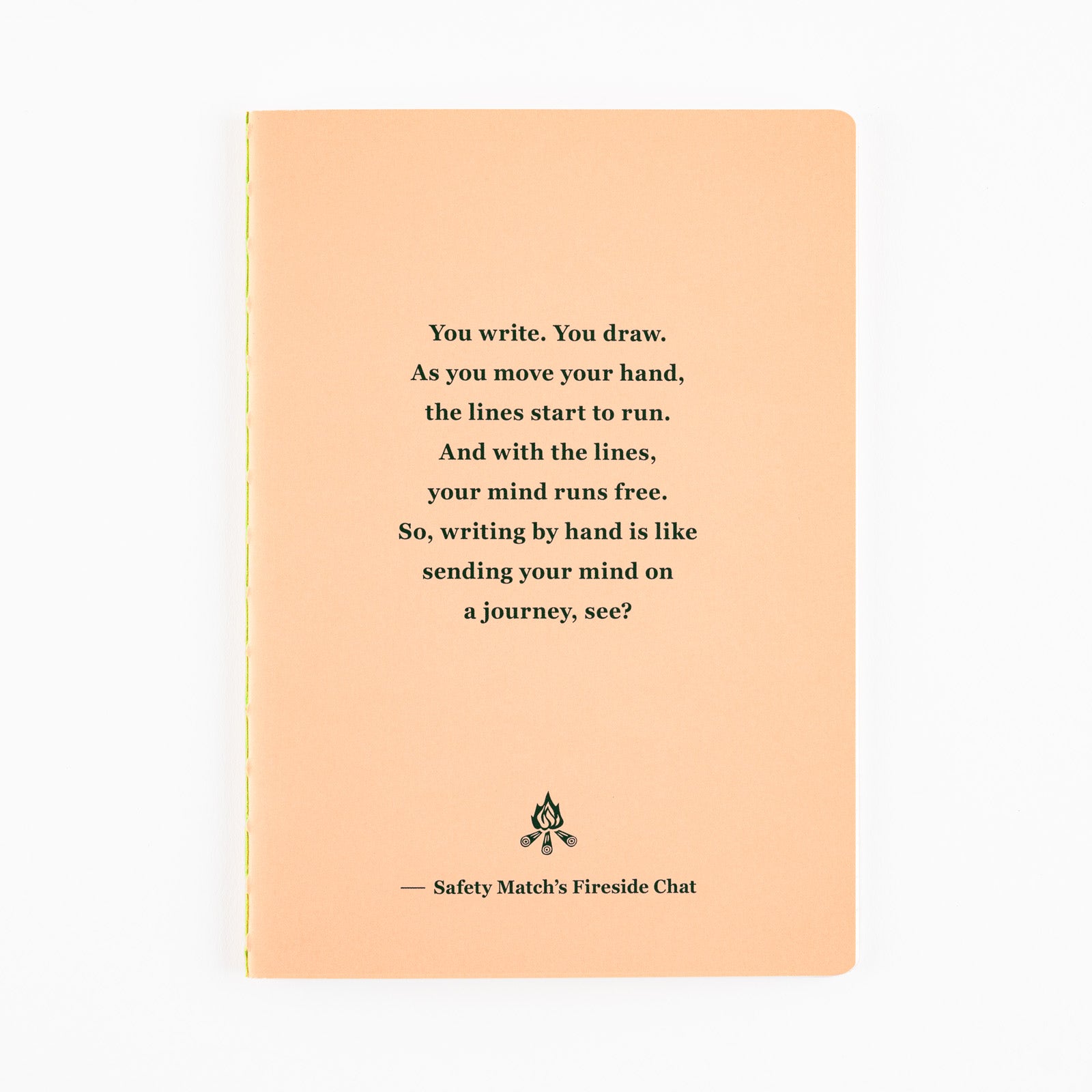 Hobonichi Fireside Chat Notebook - Lined - B6 - Blesket Canada