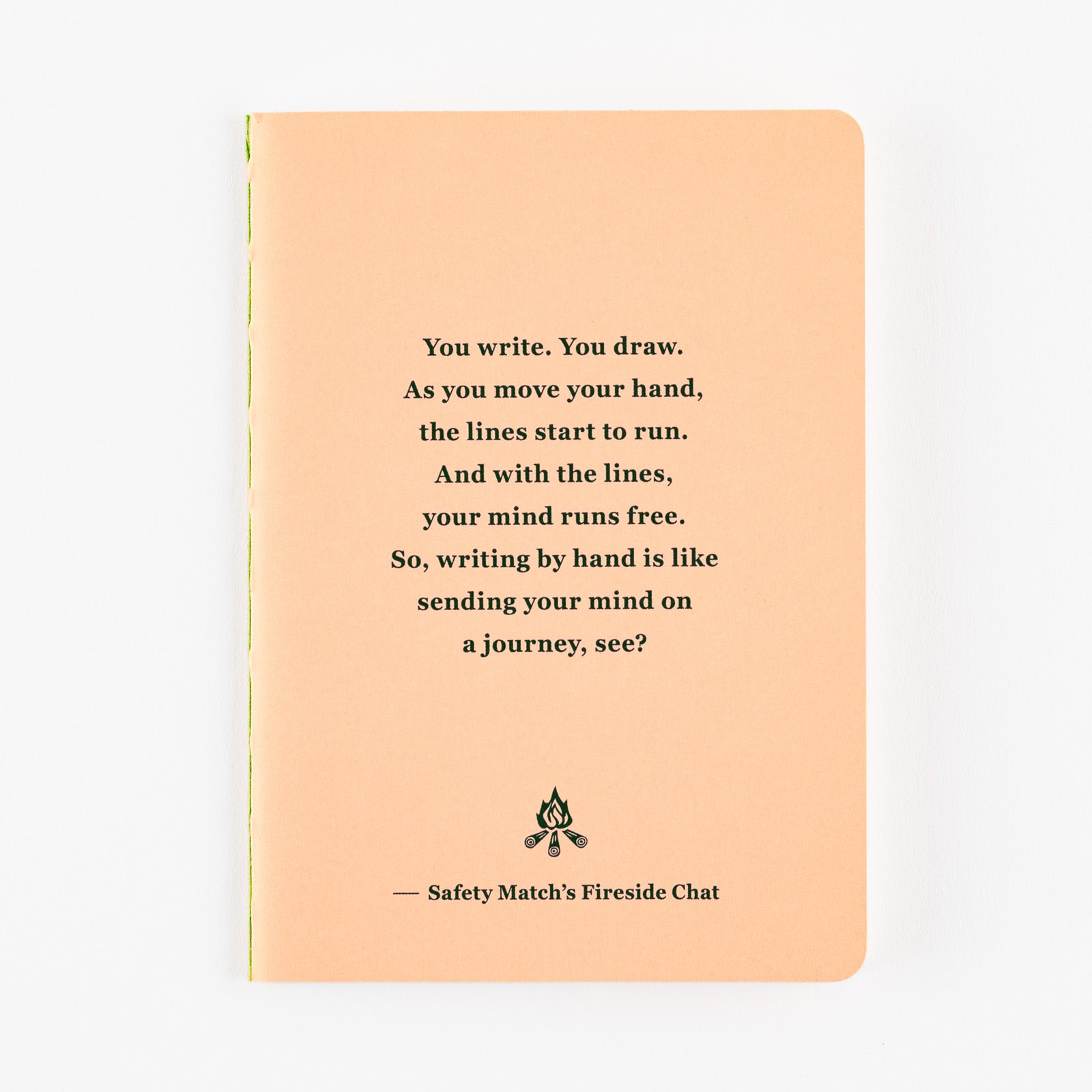 Hobonichi Fireside Chat Notebook - Lined - B7 - Blesket Canada