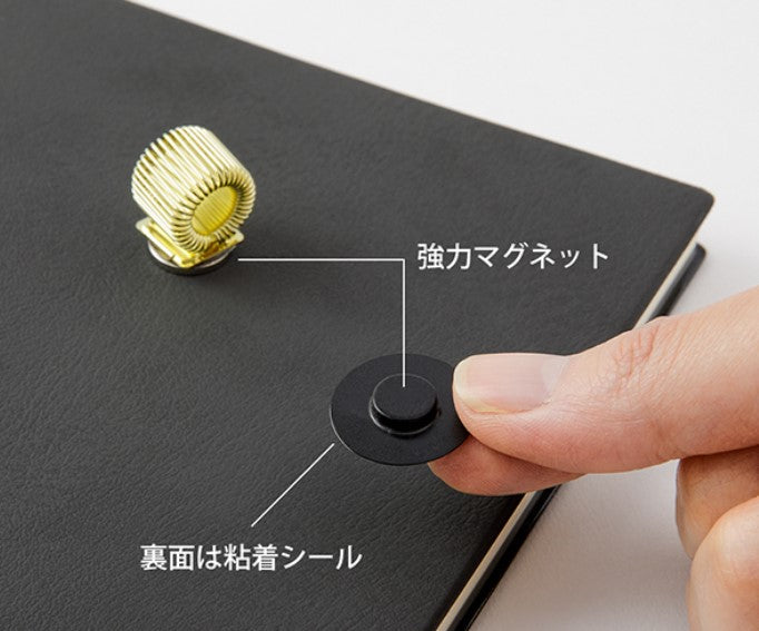 Midori Magnetic Pen Holder – Gold - Blesket Canada