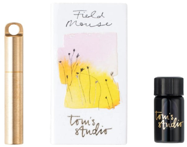 Tom's Studio The Field Mouse Refillable Travel Pen - Brass - Blesket Canada