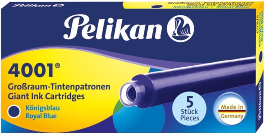 Pelikan Ink Cartridges For Fountain Pen, Pack of 5 - Blesket Canada