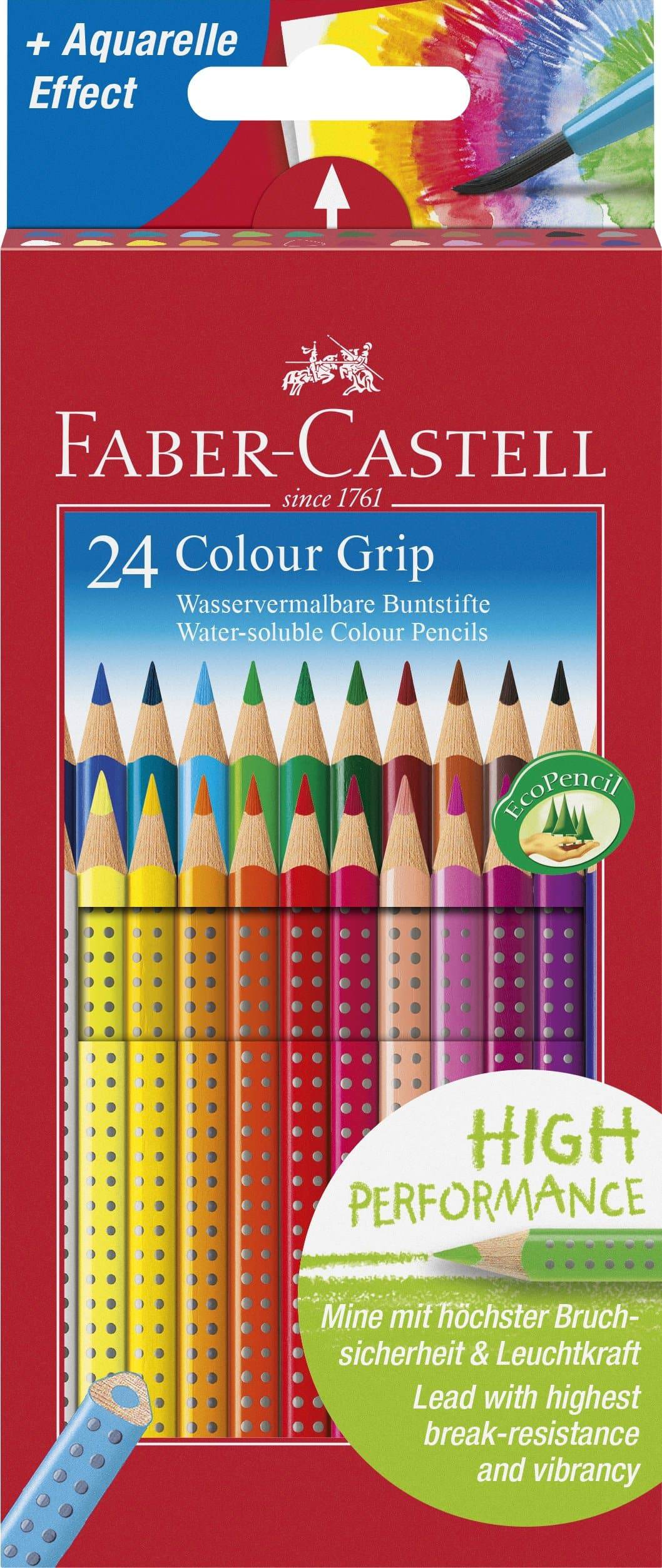 Grip 2001 Colour Pencil Box of 24 - Blesket Canada