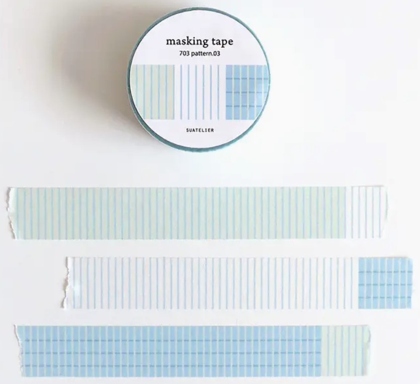 Suatelier Design Masking Tape – Pattern 03 - Blesket Canada