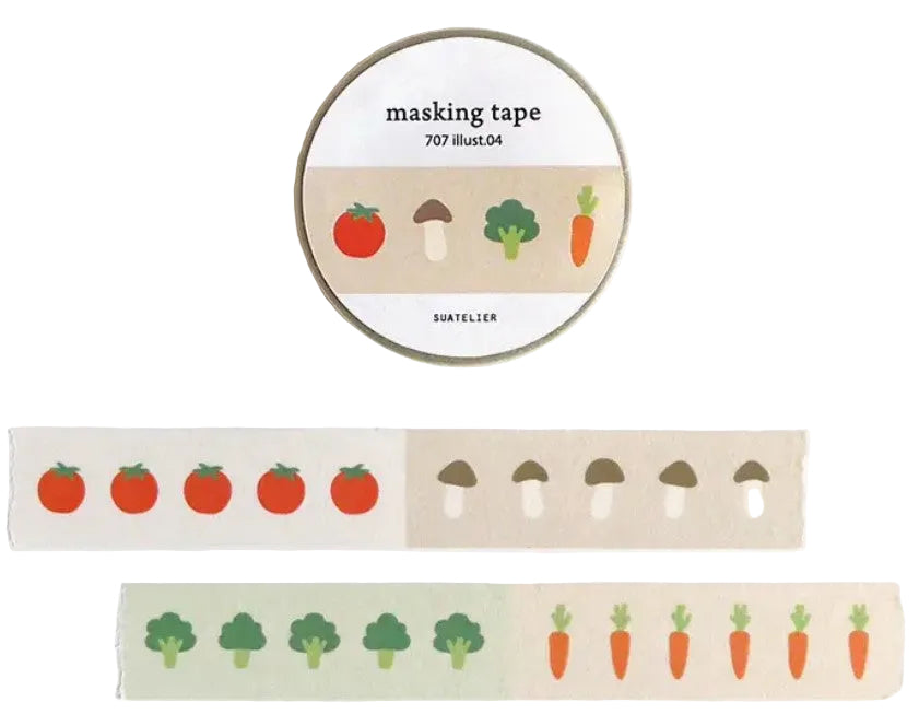 Suatelier Design Masking Tape – Illustration 04 - Blesket Canada