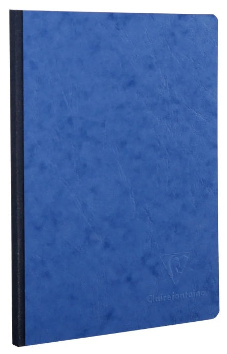 Clairefontaine Age-Bag Brochure Notebook Canvas Back Lined - Blue - A5 192 pages - Blesket Canada