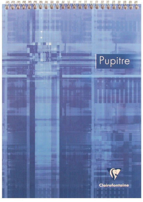 Clairefontaine Wirebound Notepad Pupitre Lined + Margin A4 160 Pages – Assorted Covers - Blesket Canada