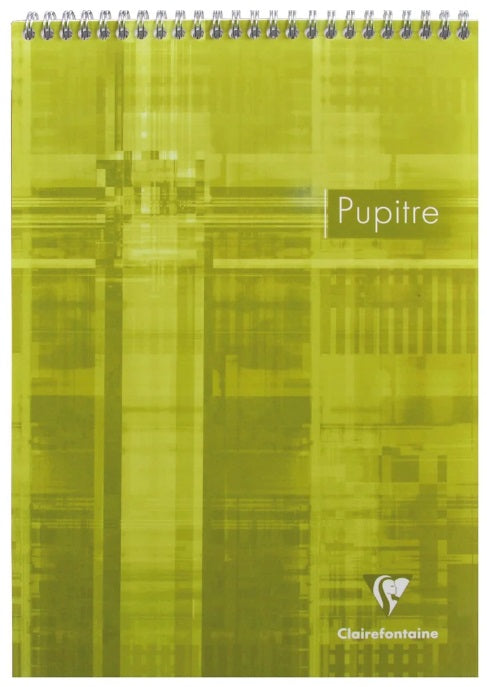 Clairefontaine Wirebound Notepad Pupitre Lined + Margin A4 160 Pages – Assorted Covers - Blesket Canada