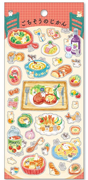 Mind Wave Stickers - Mealtime Yushoku - Blesket Canada