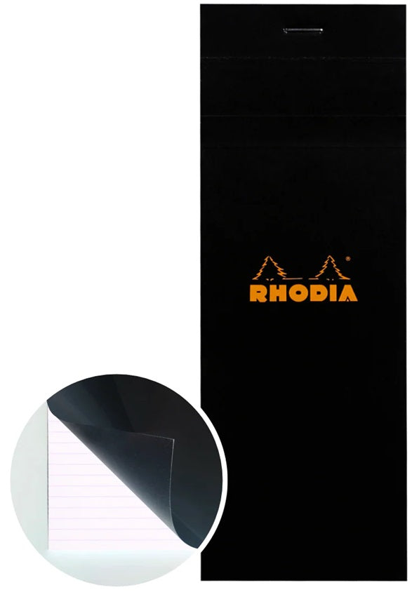 Rhodia Stapled Notepad N°8 – Lined (80 Sheets) - Blesket Canada