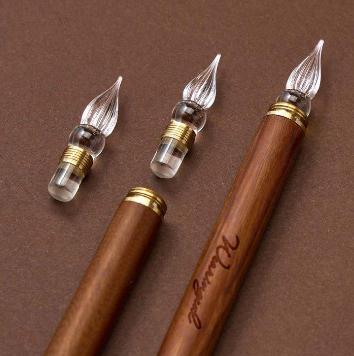 Wearingeul Modular Glass Dip Pen with Replaceable Glass Nib - Blesket Canada