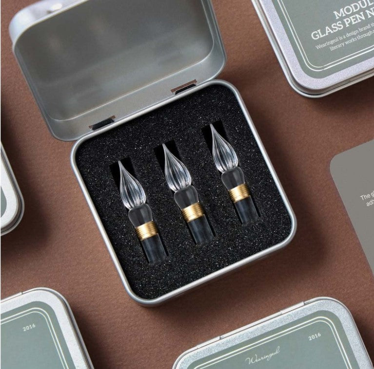 Wearingeul Modular Glass Pen Nib Refill – 3 Pack - Blesket Canada