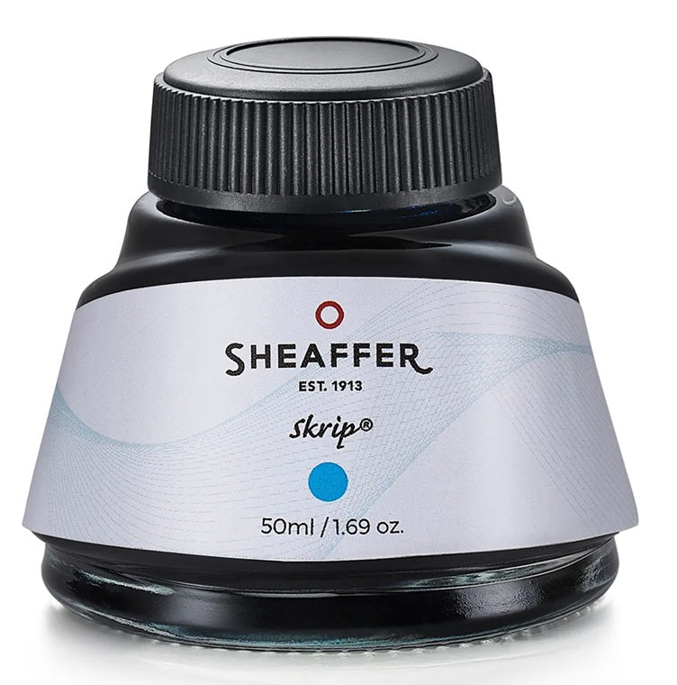 Sheaffer Skrip Fountain Pen Ink 50ml - Turquoise - Blesket Canada