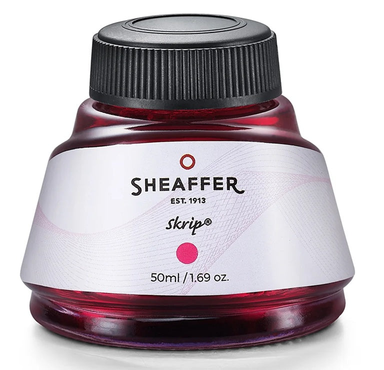 Sheaffer Skrip Fountain Pen Ink 50ml - Pink - Blesket Canada