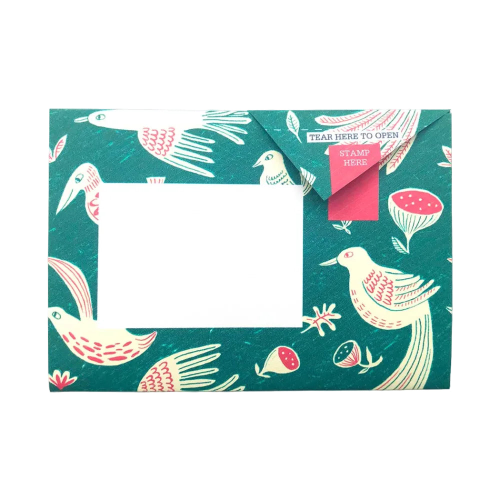 Fig & Feather Pigeon, Folding Letter Set – Pack of 6 Letters - Blesket Canada